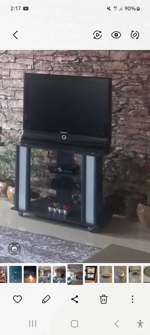 میز تلویزیون سکوریت بلبرینگ دار|میز تلویزیون|پرند, فاز ۵|دیوار