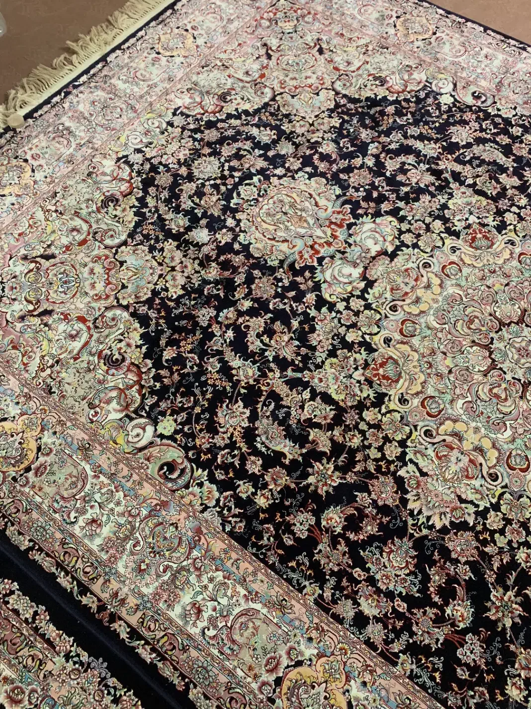 یک جفت فرش ۹متری ویک ۶متری|فرش|اسلام‌شهر, باغ فیض|دیوار