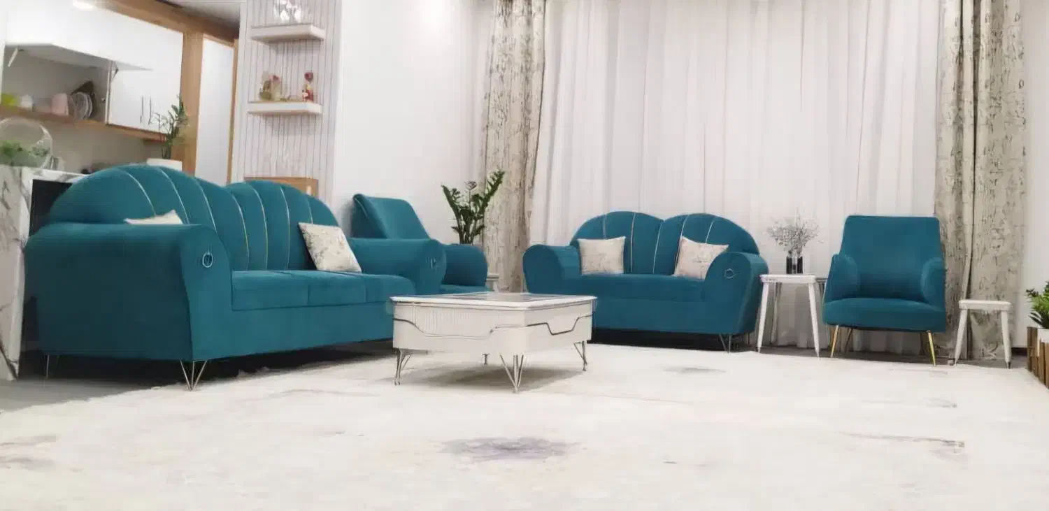 مبل هفت نفره|مبلمان خانگی و میز عسلی|شیراز, باغ تخت|دیوار