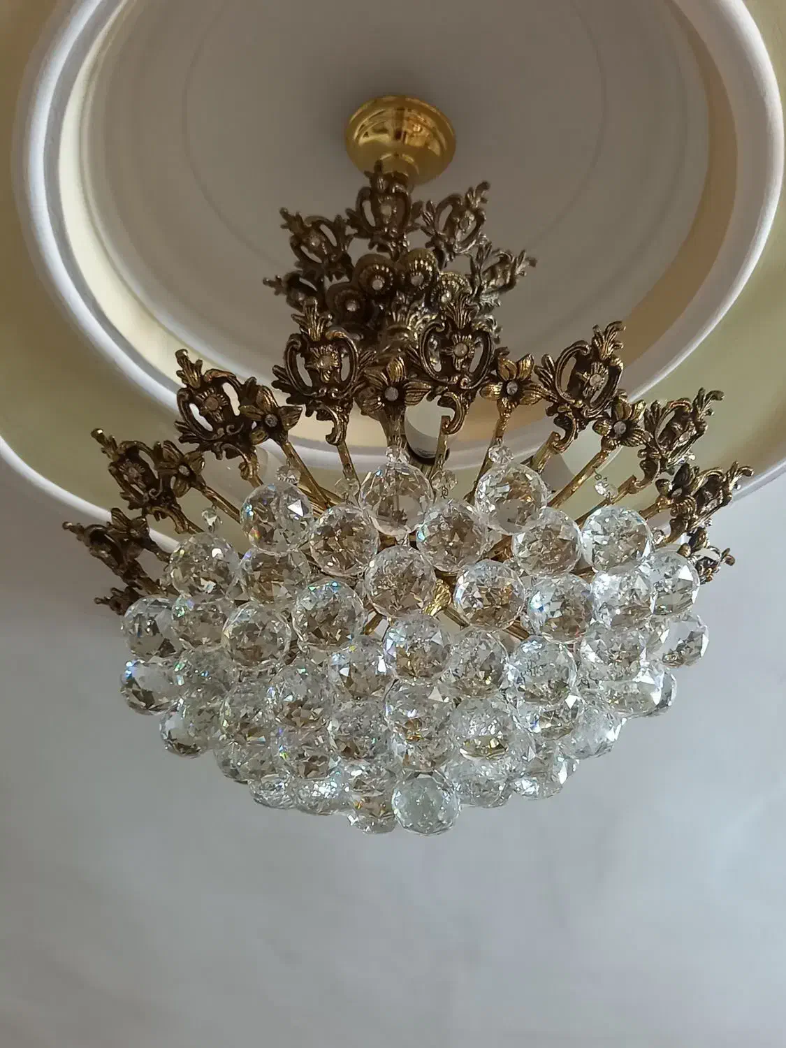 لوستر برنز نو|لوستر و چراغ آویز|قرچک, شهرک طلائیه|دیوار