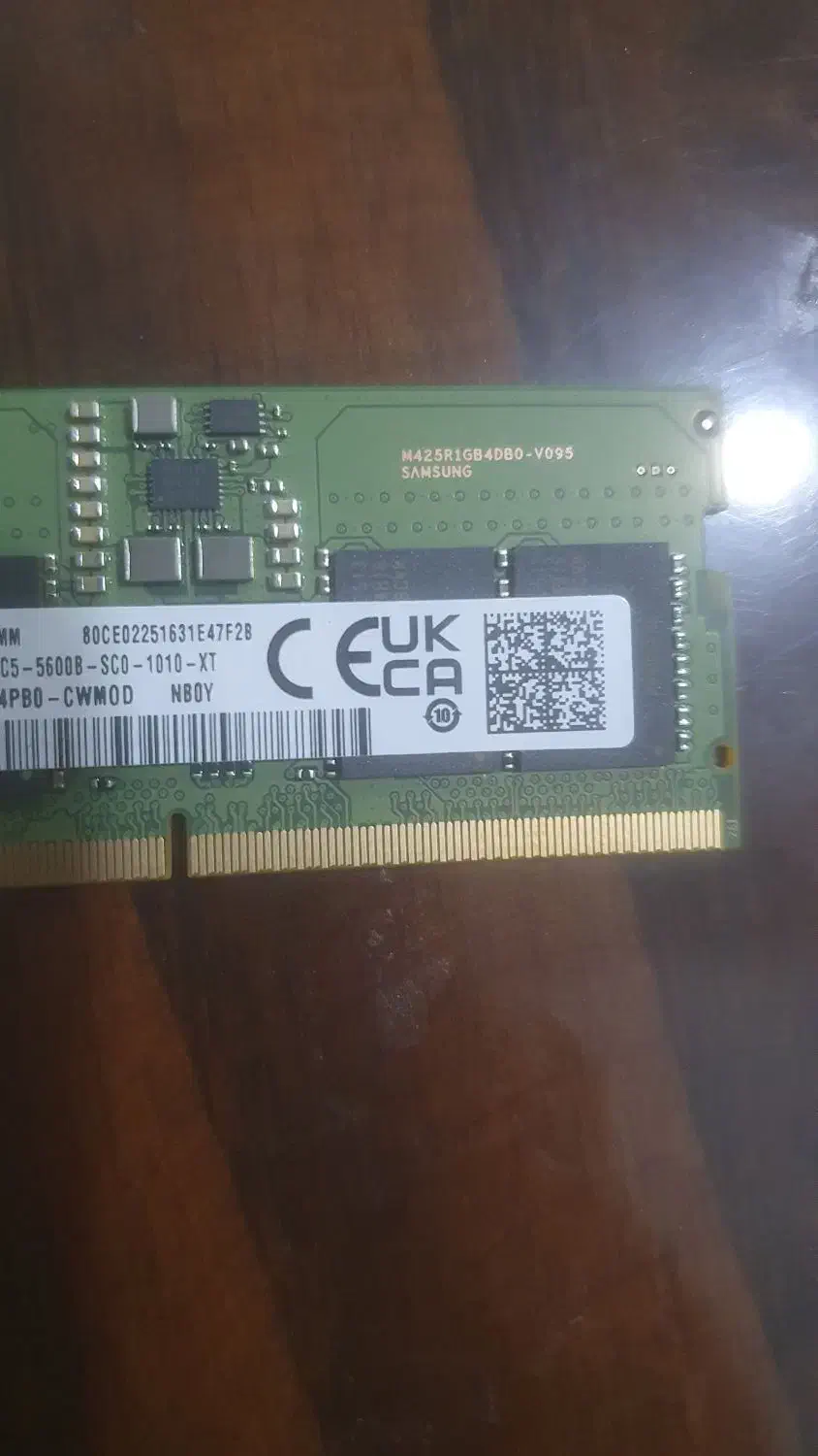 رم سامسونگ DDR5 8GB 5600 نو لپتاپ|قطعات و لوازم جانبی رایانه|دزفول, |دیوار