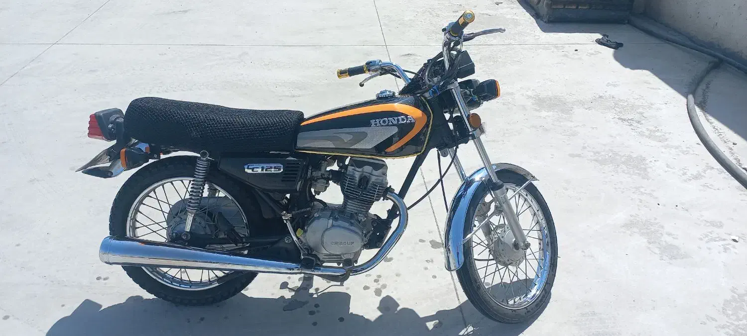 موتور هوندا تمیز ۱۲۵|موتورسیکلت|نجف‌آباد, یزدانشهر|دیوار