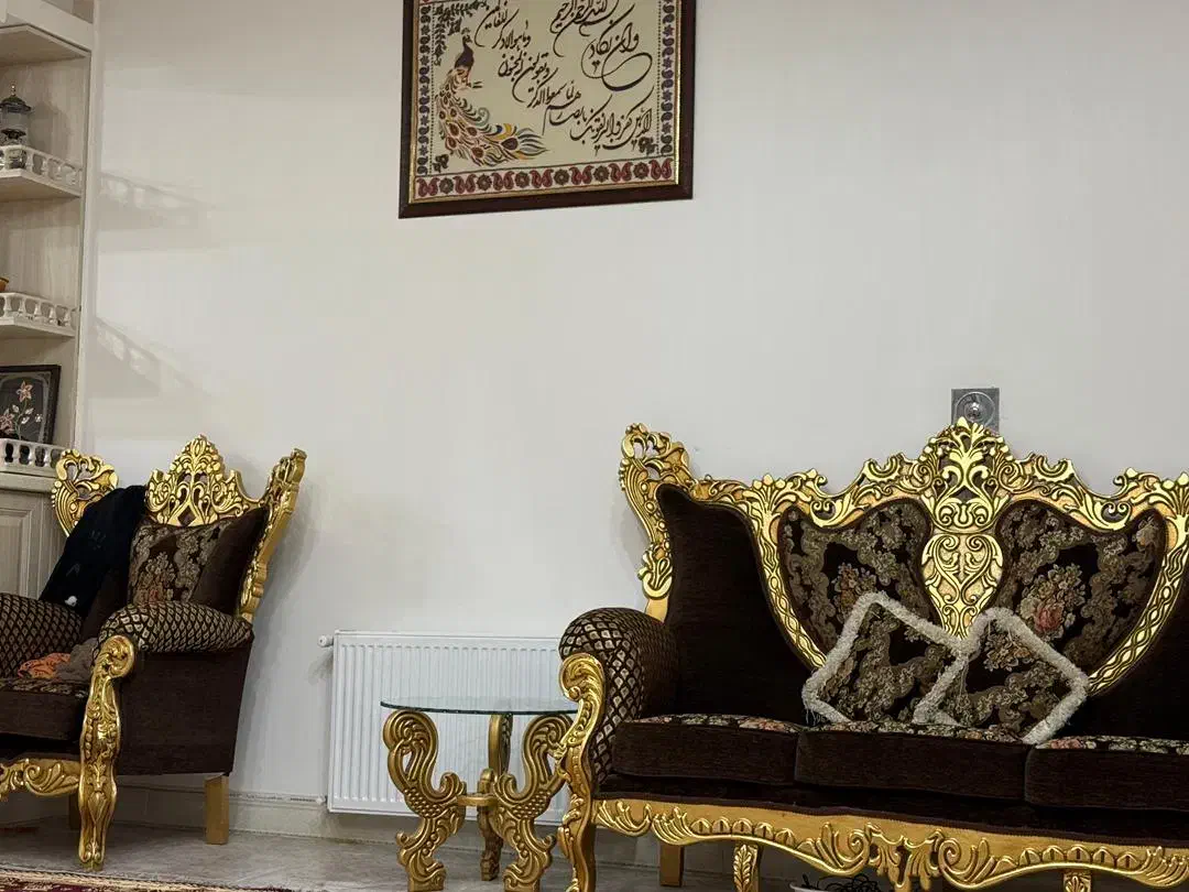 مبل ۹نفره درحد نو بسیار تمیز وسالم مشابه عکس|مبلمان خانگی و میز عسلی|گلستان (کرمان), |دیوار