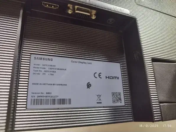 Monitor 27inch Samsung|رایانه رومیزی|زاهدان, |دیوار