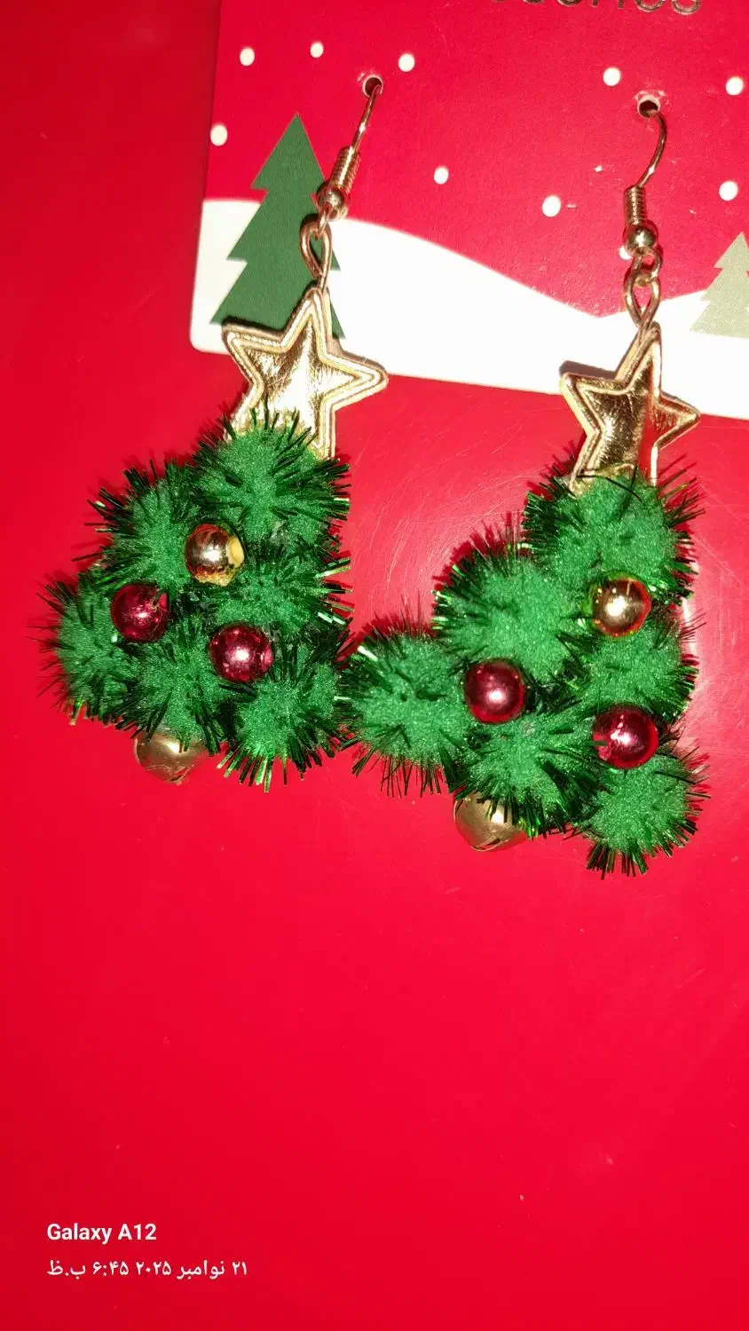 گوشواره کریسمس|بدلیجات|محمدیه-قزوین, |دیوار