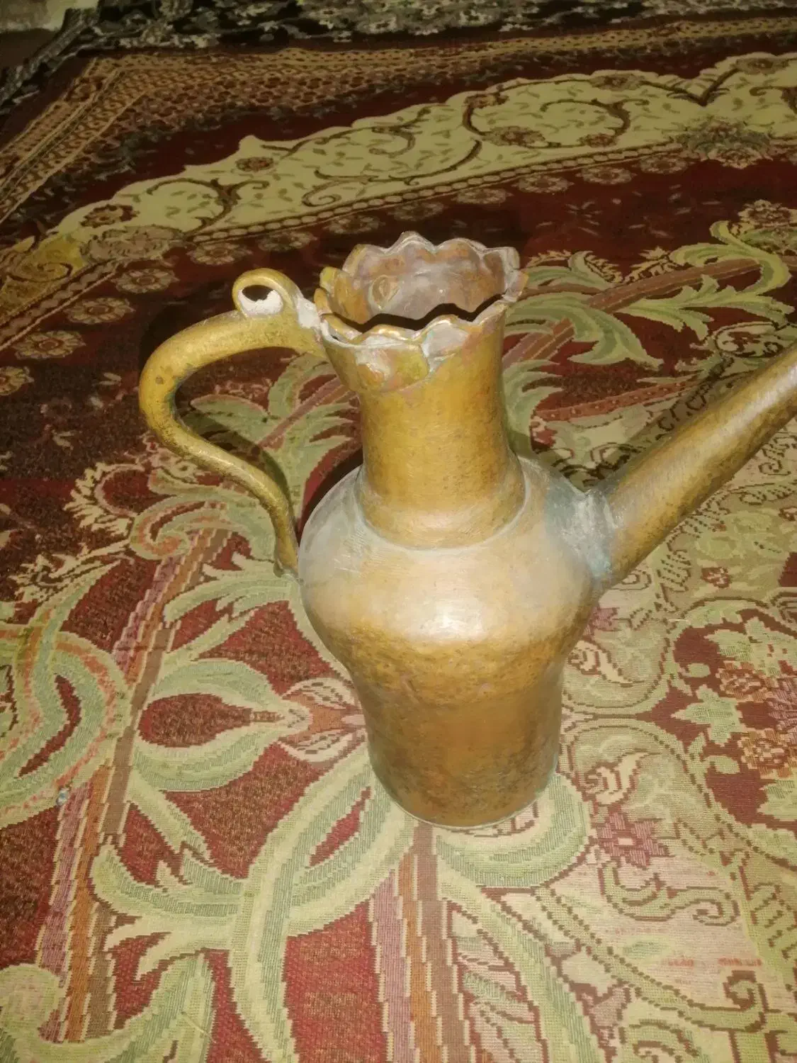 آفتابه مس و سینی و کاسه قدیمی|کلکسیون اشیاء عتیقه|فردیس, شهرک شهید حسینی|دیوار