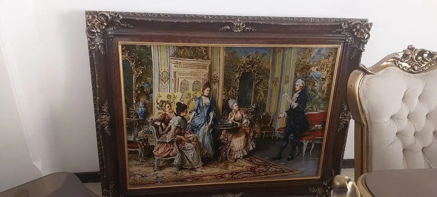 قاب تابلو فرش|تابلو، نقاشی، عکس|تهران, سازمان برنامه جنوبی|دیوار