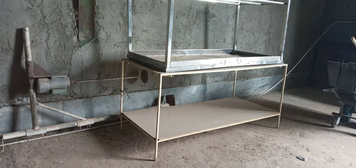 فریزر صندوقی همزن دوغ میز استیل|یخچال و فریزر|ساوه, |دیوار