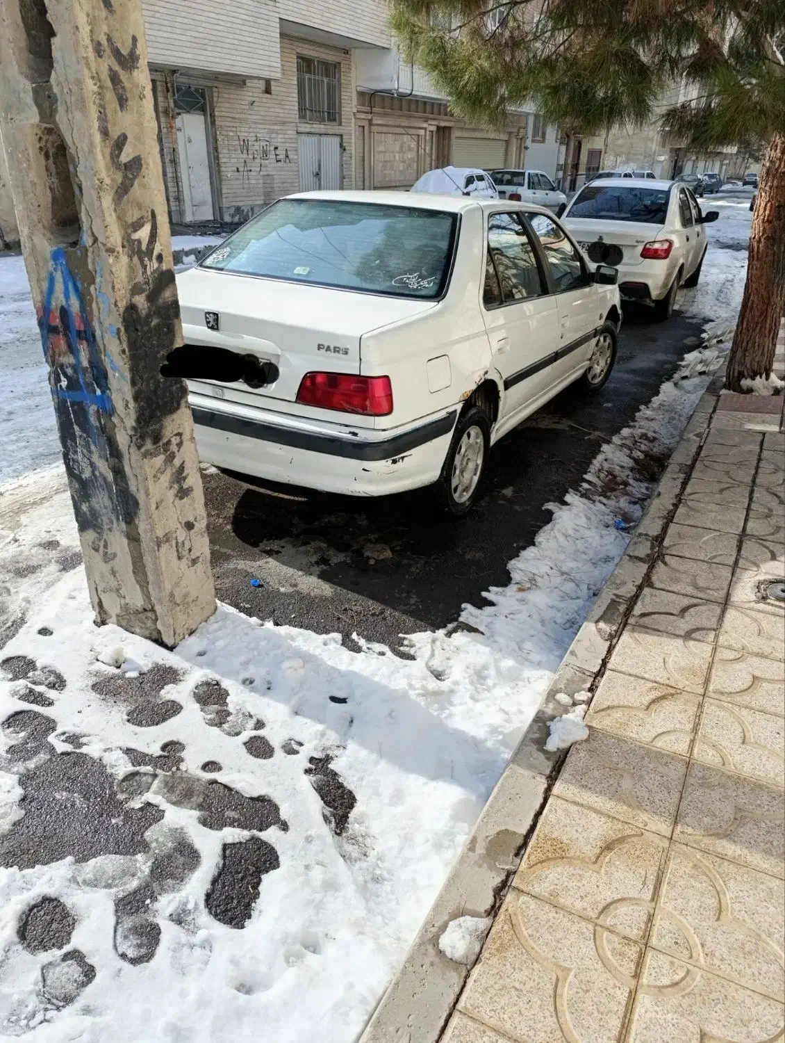 پرشیا ۸۸ سفید بی رنگ|خودرو سواری و وانت|تبریز, |دیوار