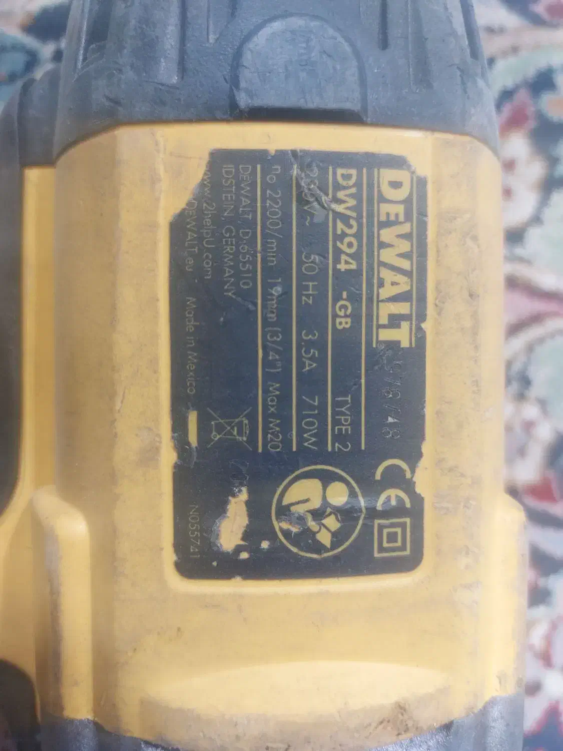 بکس برقی فوق سنگین دیوالت|ابزارآلات|سیرجان, |دیوار