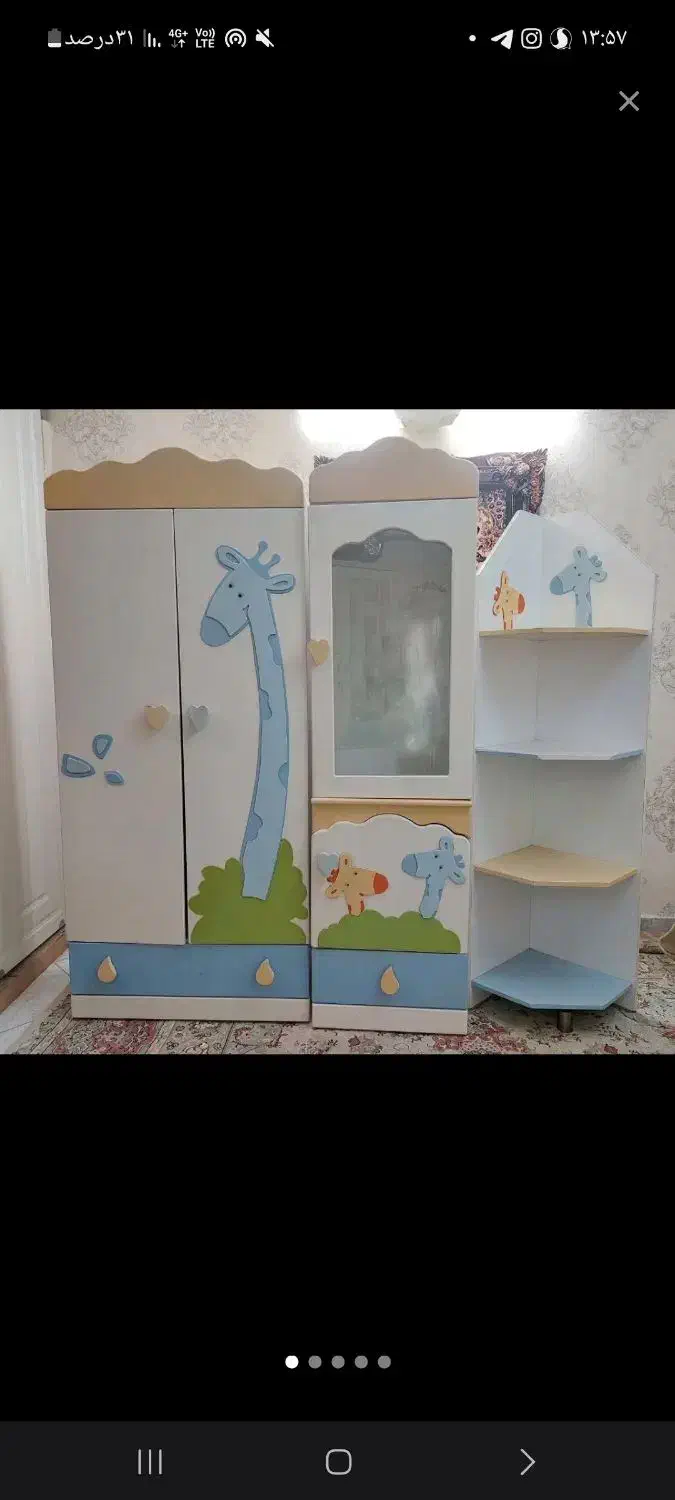 سرویس کمد و تخت کودک|تخت و سرویس خواب|تهران, تولید دارو|دیوار