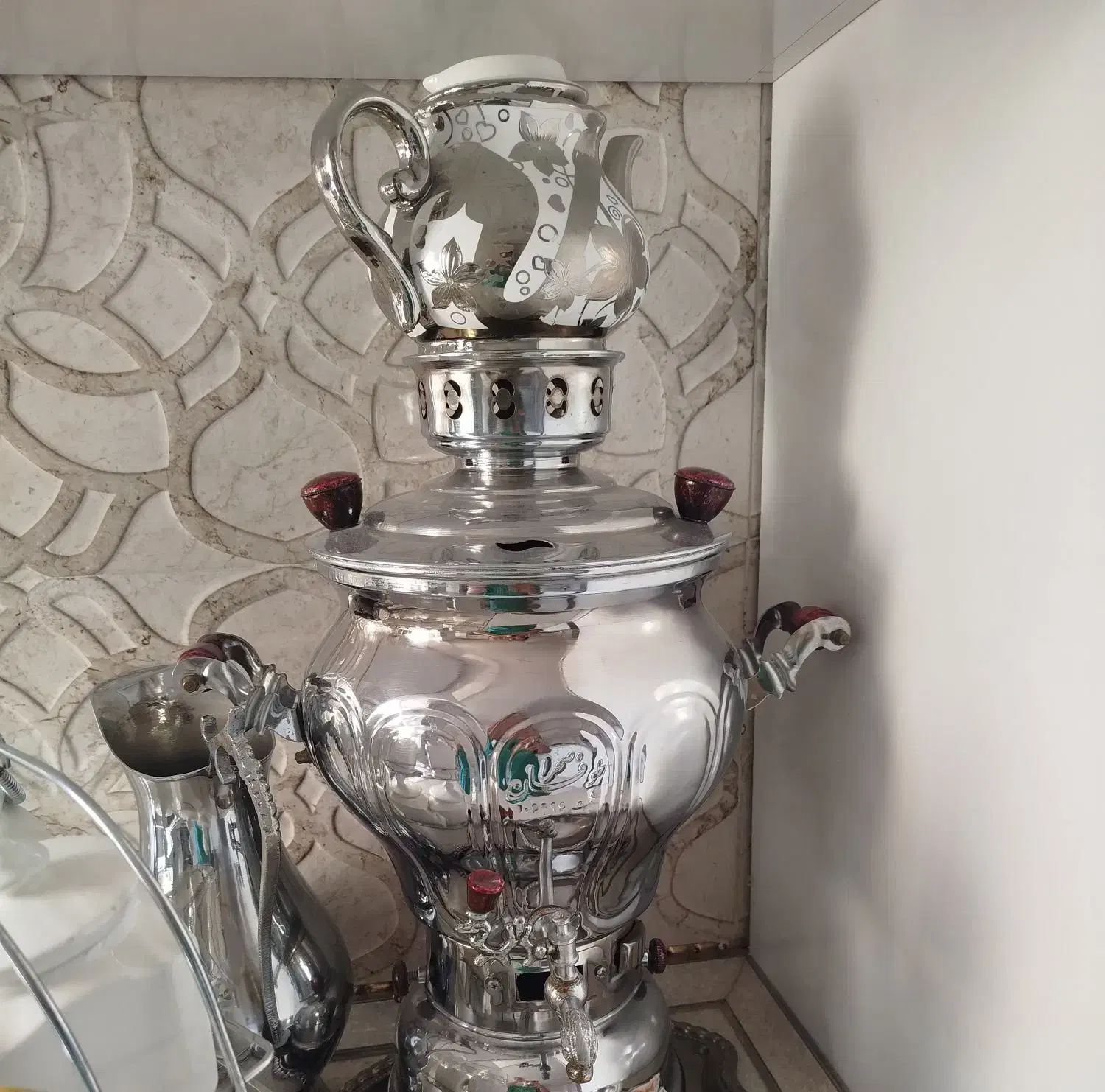 سماور و سرخ کن نو|سماور، چایساز، قهوهساز|ملایر, |دیوار