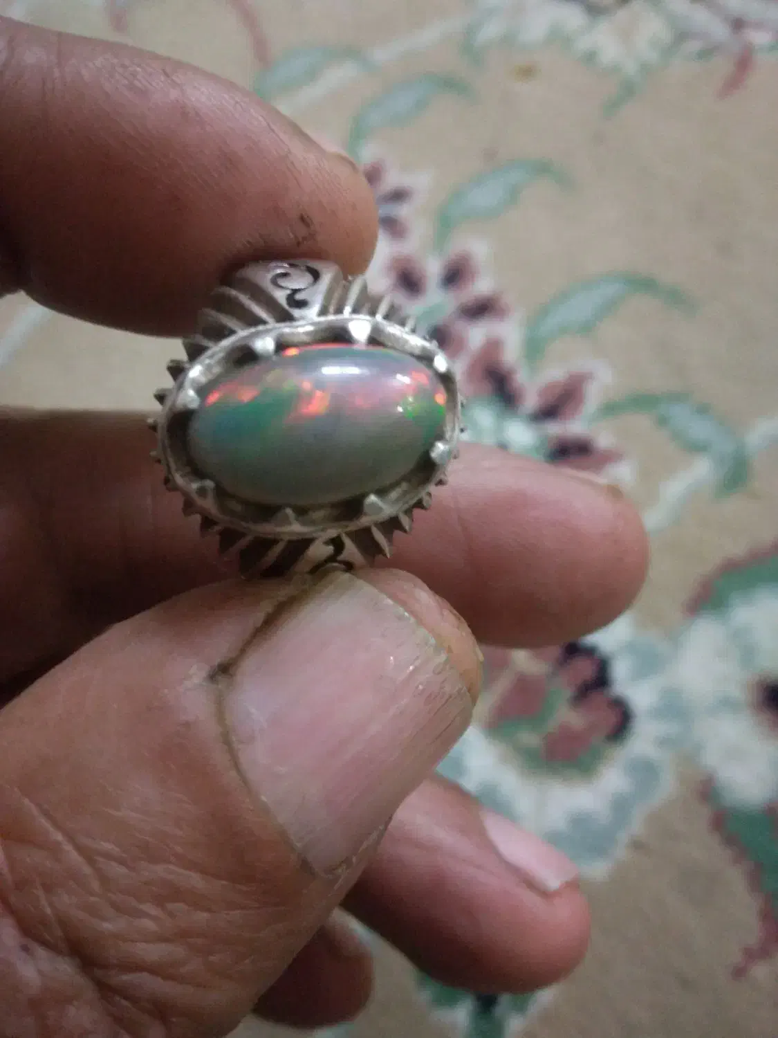 انگشترنقره اوپال|جواهرات|تهران, تهرانپارس شرقی|دیوار