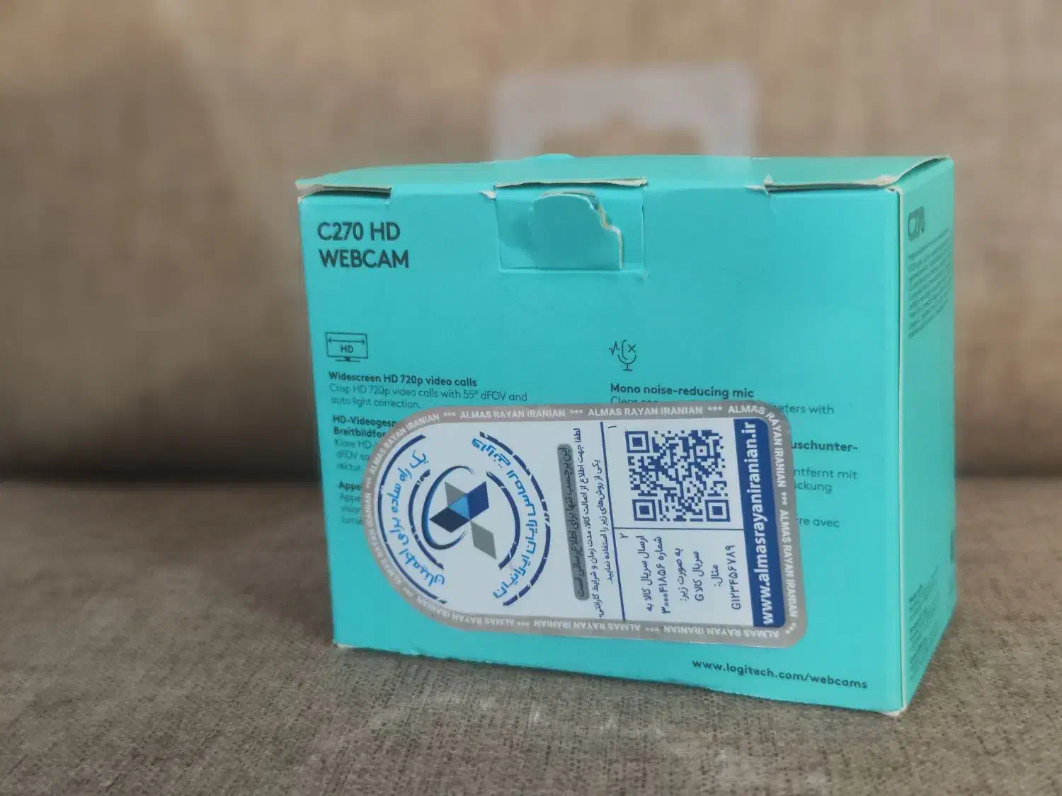 وبکم  logitech مدل c270 HD|قطعات و لوازم جانبی رایانه|زنجان, |دیوار