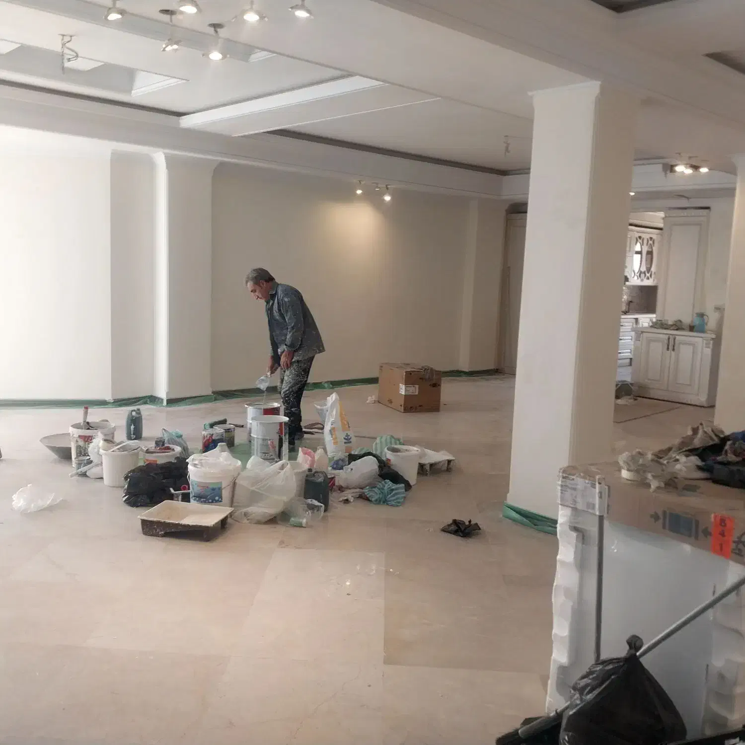 نقاشی ساختمانی درخشان|خدمات پیشه و مهارت|تهران, هروی|دیوار