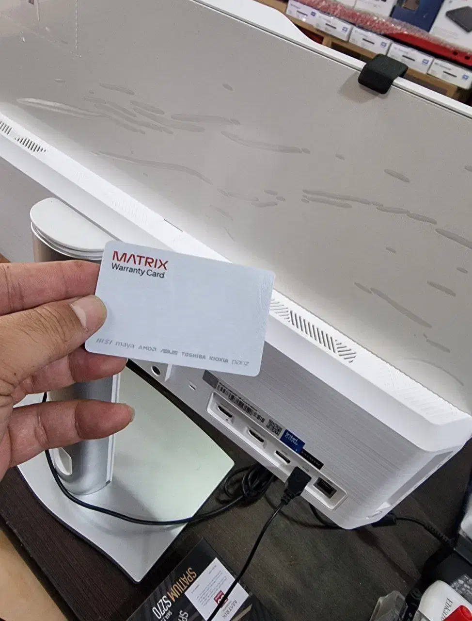 آل این وان نسل ۱۲ msi گارانتی دار|رایانه رومیزی|آمل, |دیوار