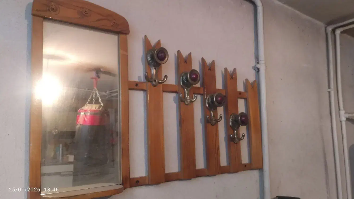 رخت آویز چوبی|بندرخت و رختآویز|تبریز, |دیوار