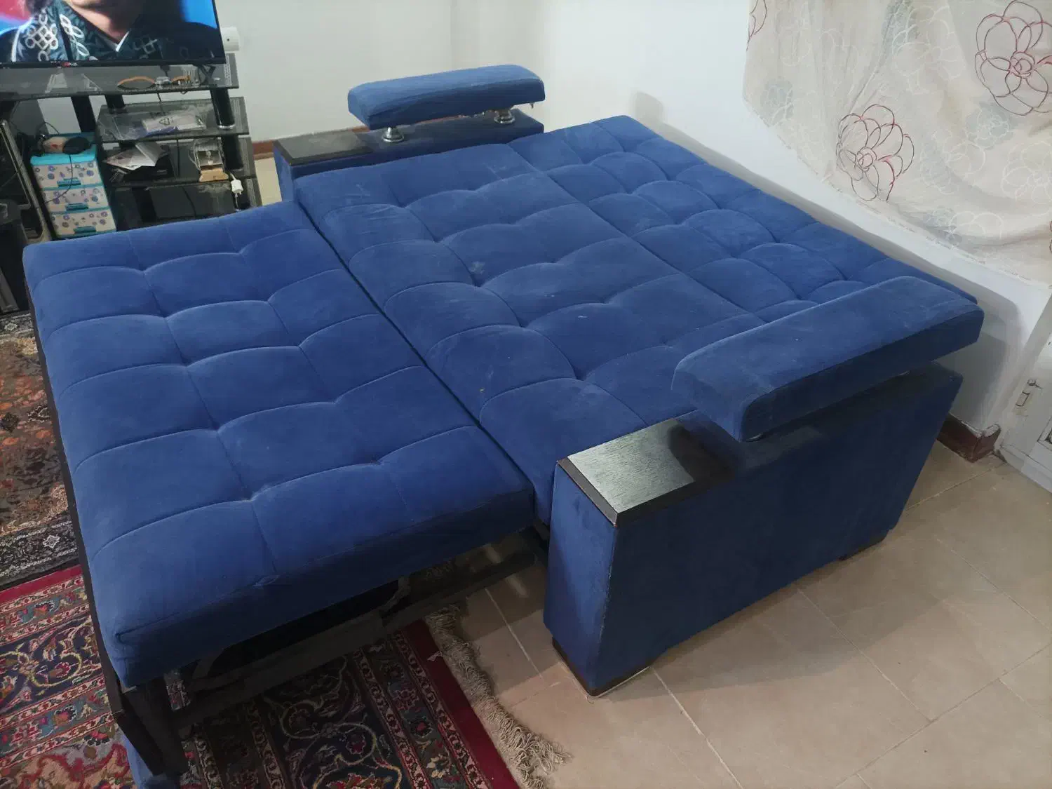 مبل تختخوابشو بزرگ فروش فوری بخاطر مهاجرت|تخت و سرویس خواب|گنبد کاووس, |دیوار