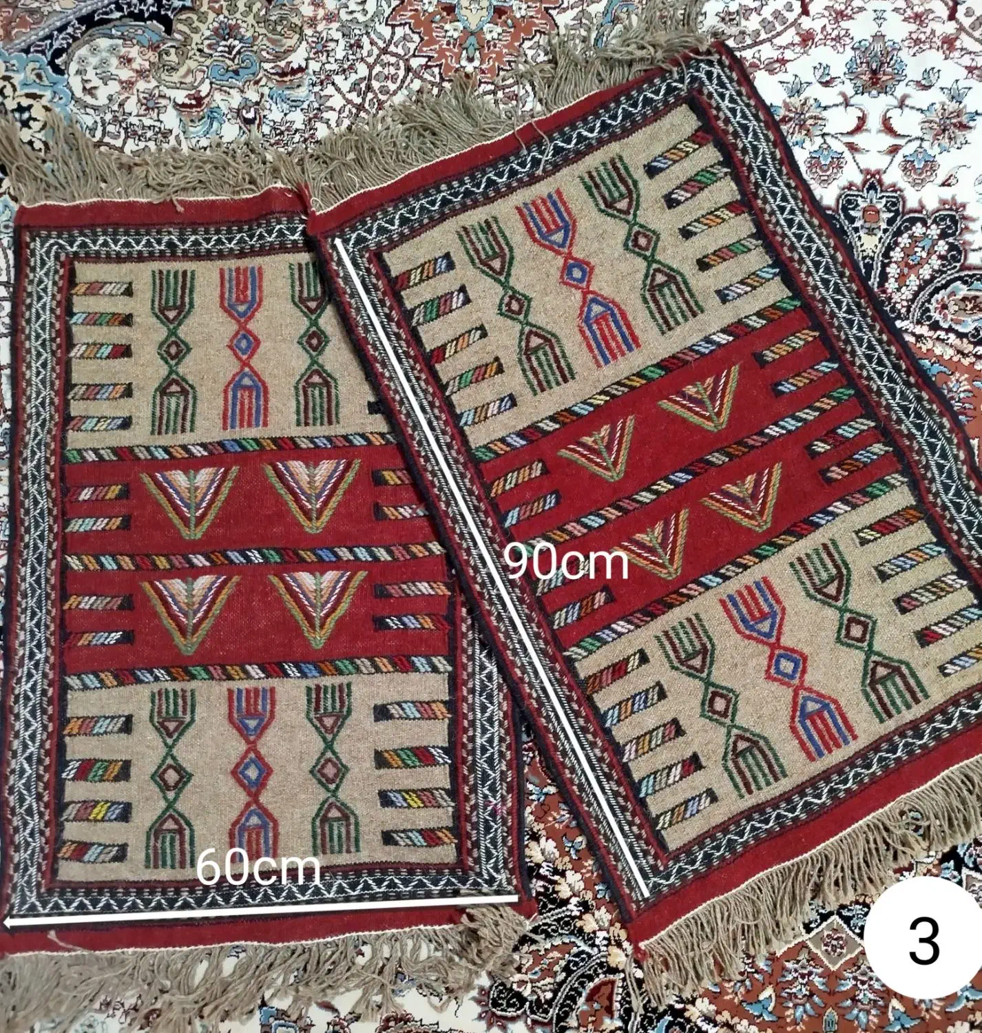 گبه/جاجیم|گلیم، جاجیم، گبه|قوچان, |دیوار