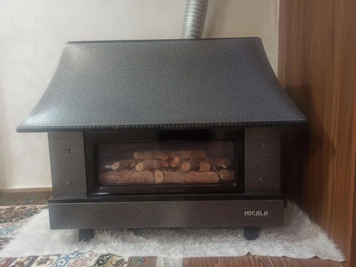 شومینه نیک کالا|بخاری، هیتر، شومینه|رشت, بالاکویه|دیوار