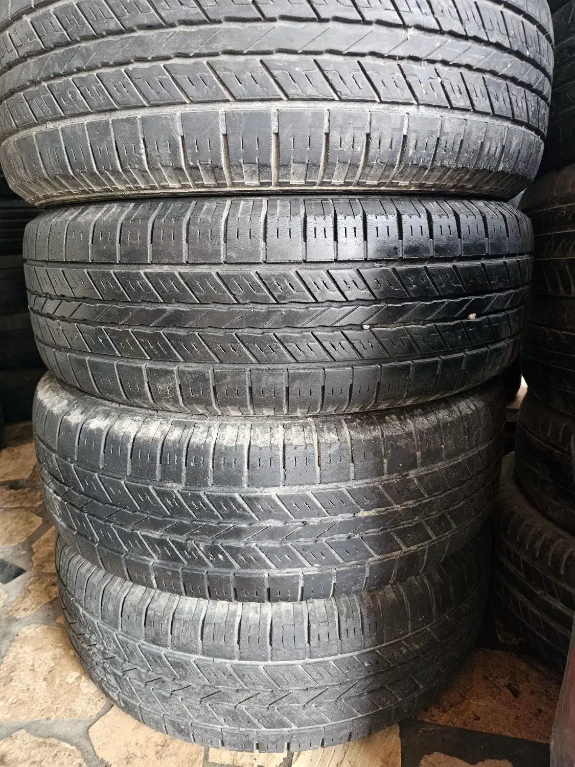 لاستیک کارکرده هایما مارک هانکوک|قطعات یدکی و لوازم جانبی|هادی شهر, |دیوار