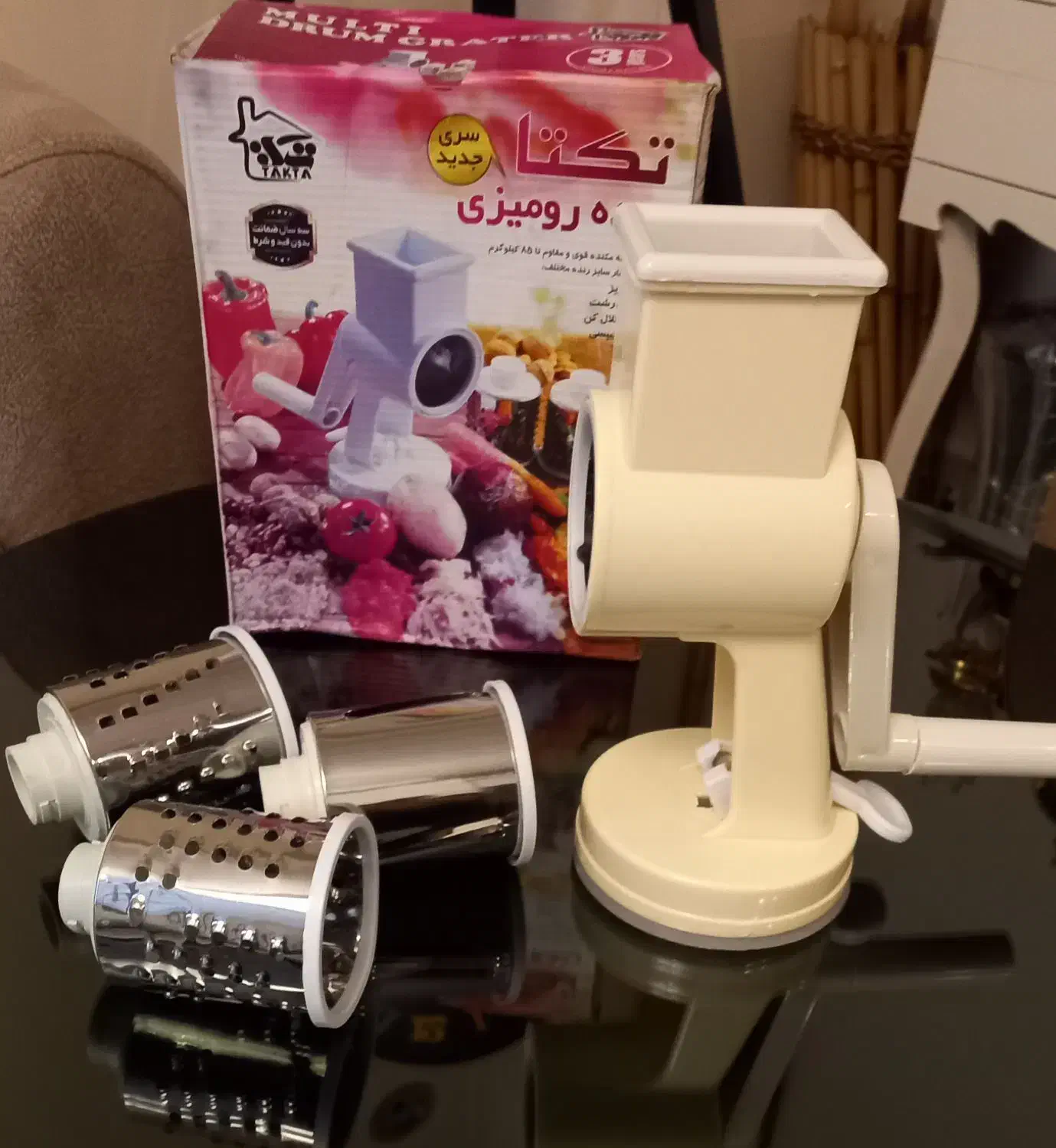 رنده دستی ۴کاره|خردکن، آسیاب، غذاساز|تهران, جی|دیوار