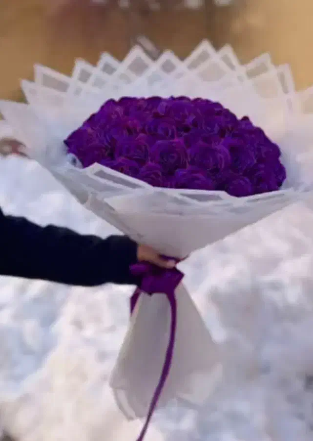 دسته گل آماده روبانی هدیه تولد|گل مصنوعی|قم, امامزاده ابراهیم|دیوار