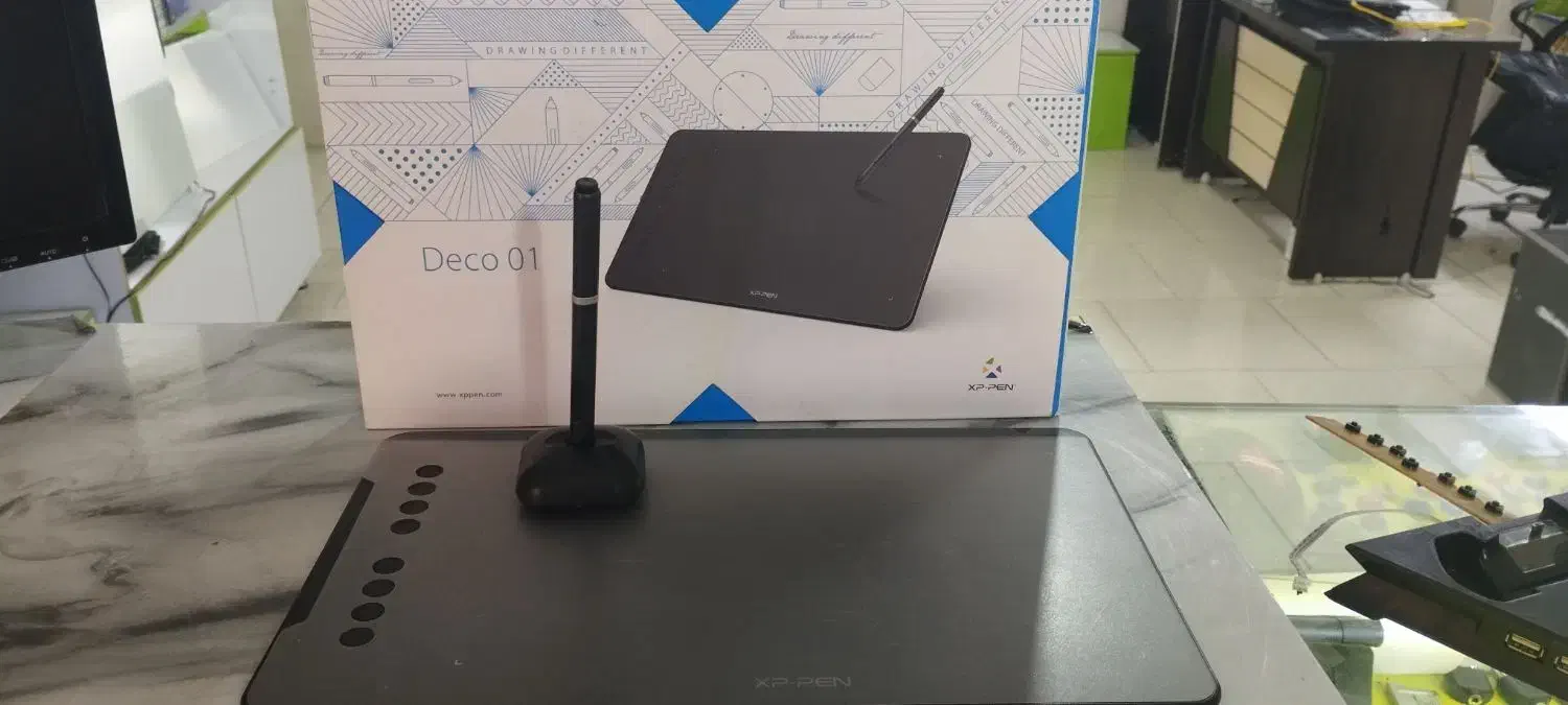 قلم نوری xp pen|قطعات و لوازم جانبی رایانه|ملارد, |دیوار