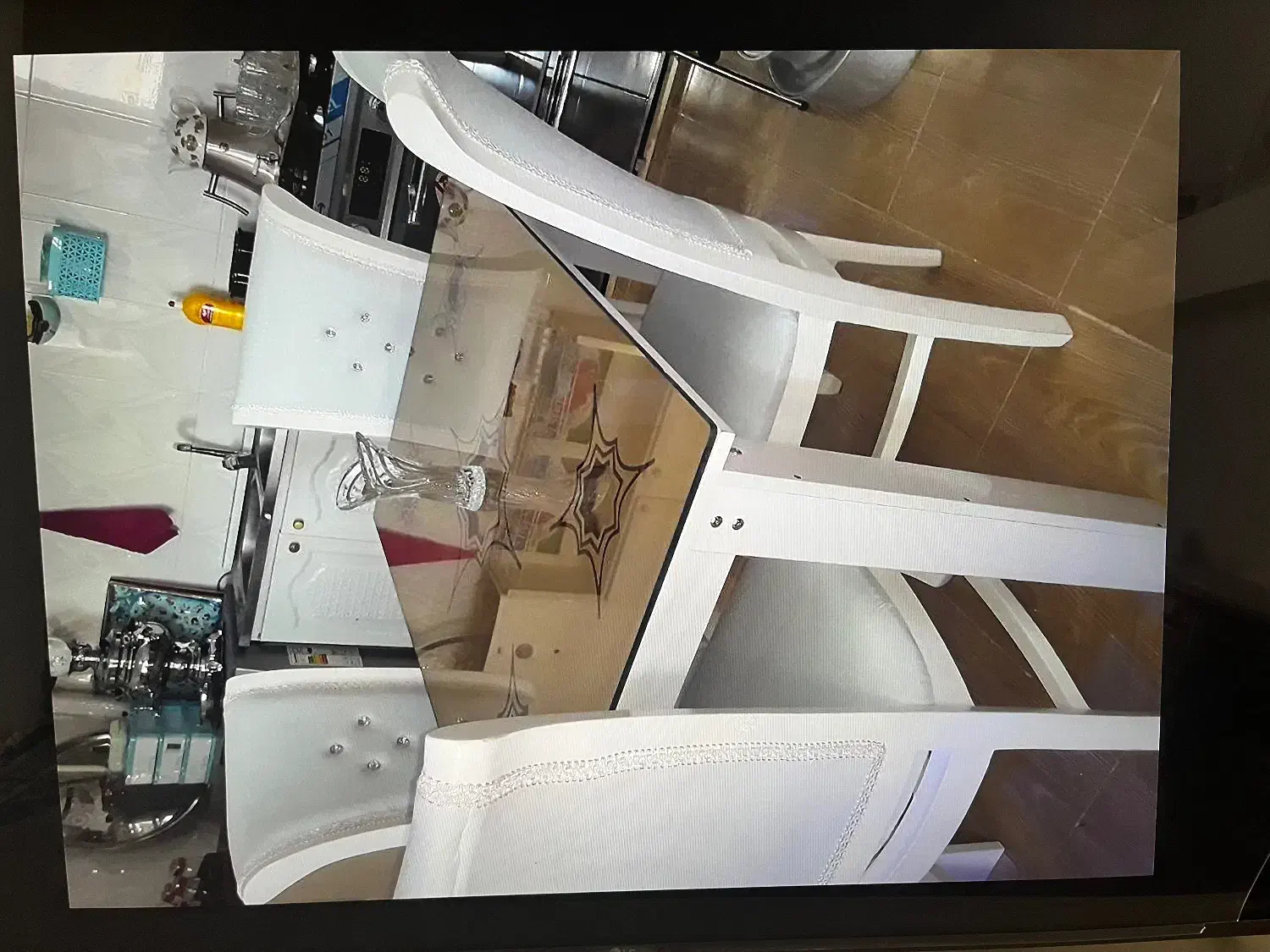 میز غذاخوری چهار نفره|میز و صندلی غذاخوری|سلطانیه, |دیوار