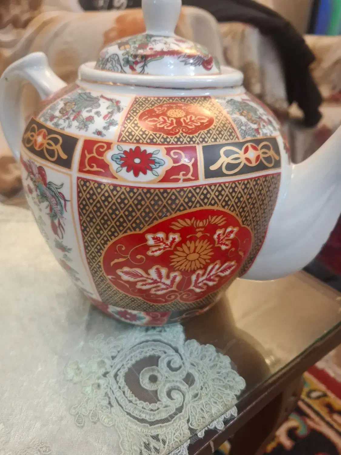 دوعدد قوری قدیمی بزرگ نو|قوری، کتری، قهوهساز دستی|تبریز, |دیوار