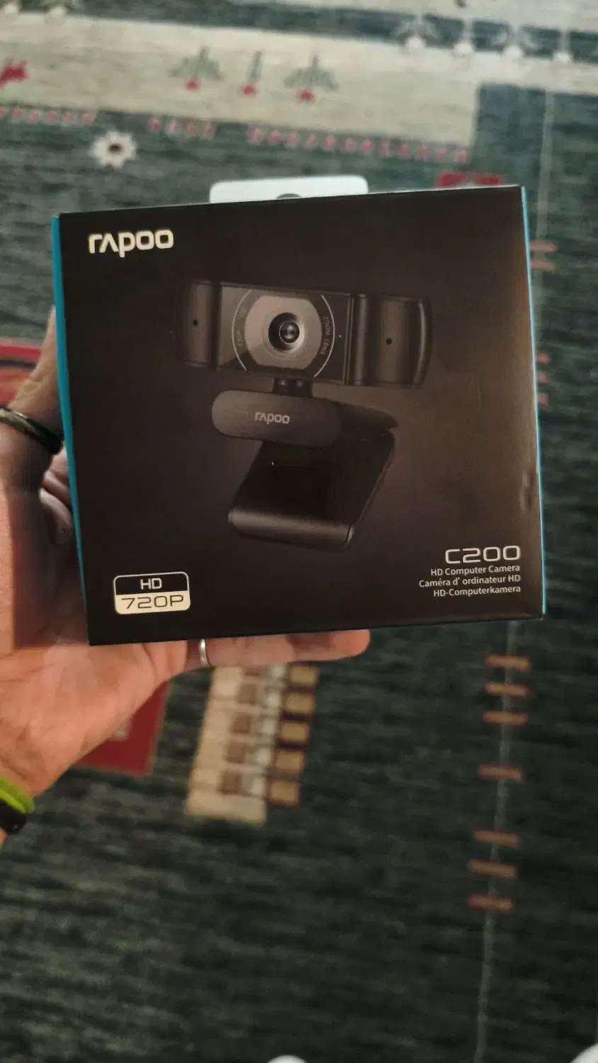 وب کم رپو مدل c200 فقط تست شده.|قطعات و لوازم جانبی رایانه|کرج, باغستان|دیوار