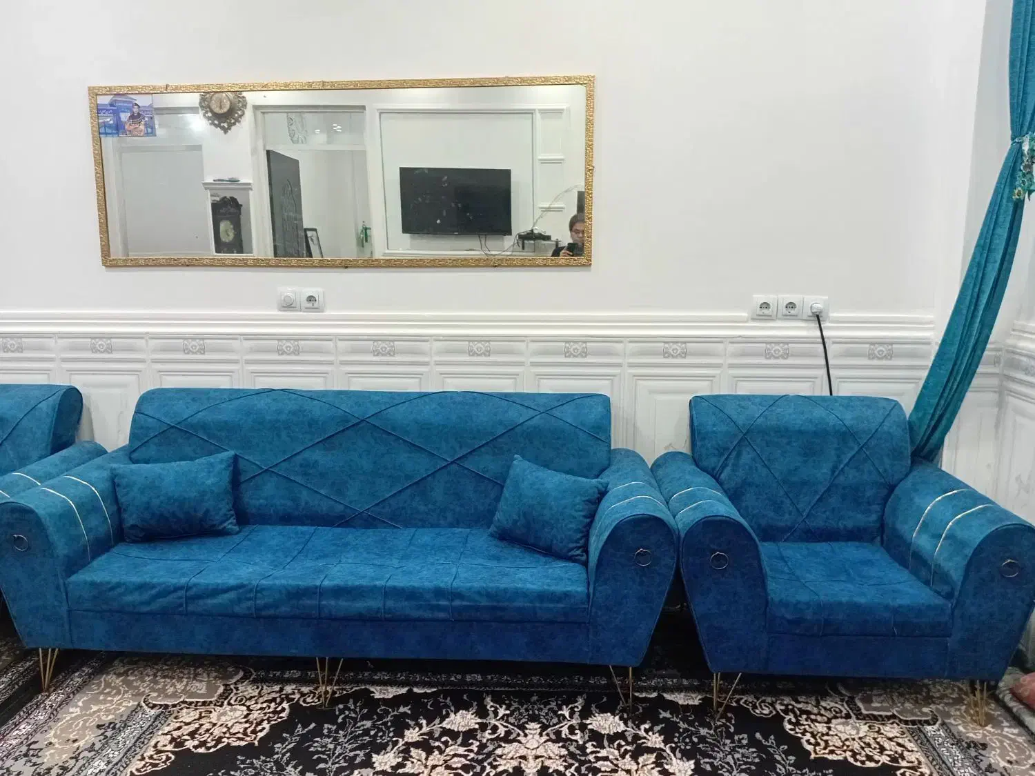 مبل راحتی وسردوز پروانه ایی|مبلمان خانگی و میز عسلی|بندر امام خمینی, |دیوار