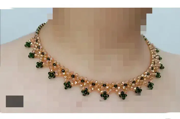 گردنبند منجوق بافت|بدلیجات|اهر, |دیوار