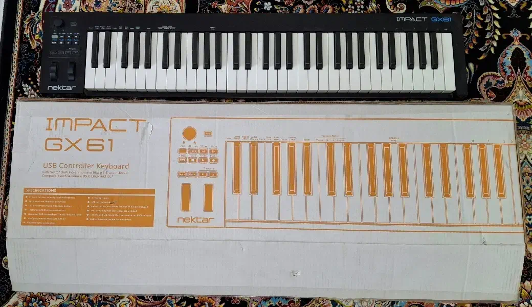 کیبورد impact gx61|پیانو، کیبورد، آکاردئون|مهاجران, |دیوار