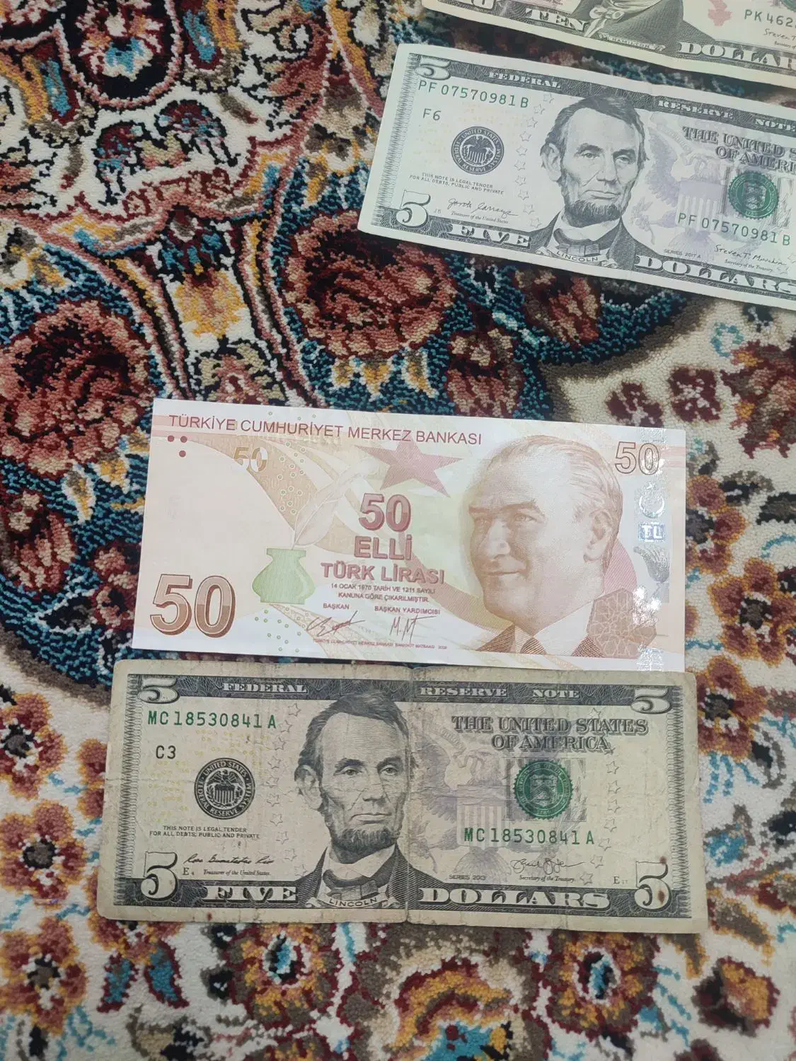 اسکناس دلار کلکسیونی|کلکسیون سکه، تمبر، اسکناس|سنندج, |دیوار