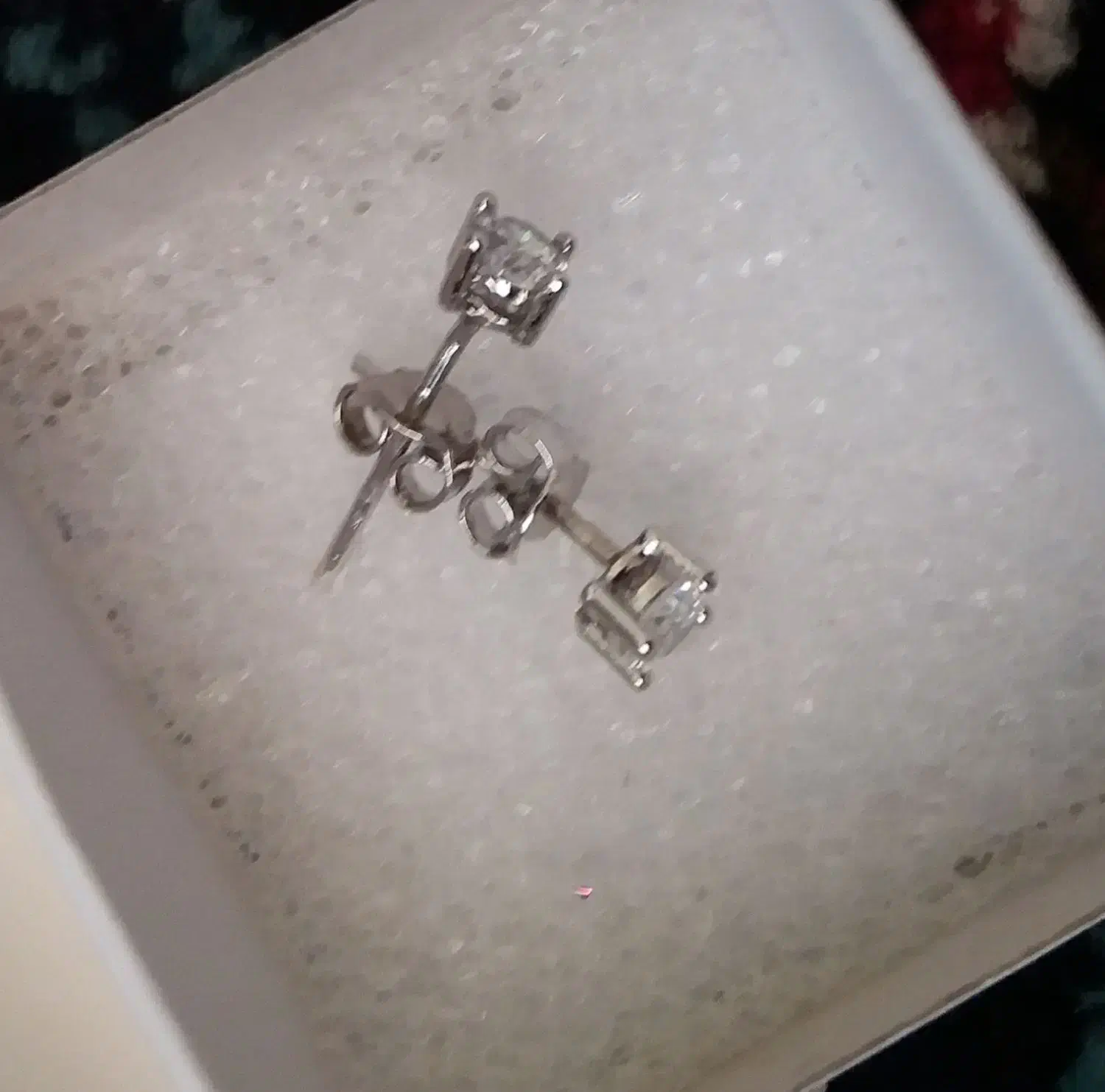 گوشواره میخی نقره|جواهرات|کرمانشاه, |دیوار