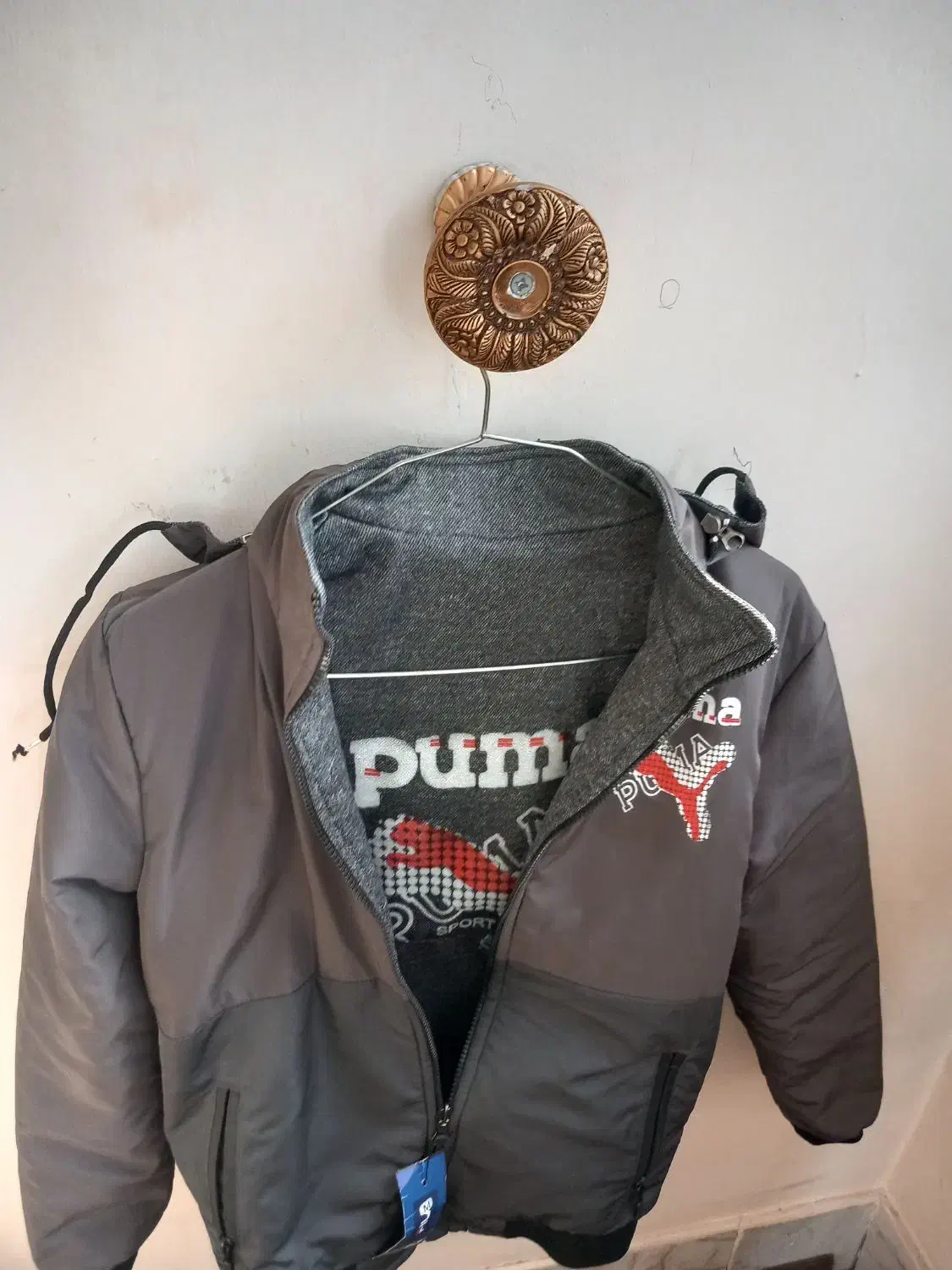 کاپشن دو رو سایز M|لباس|فردوس (خراسان), |دیوار