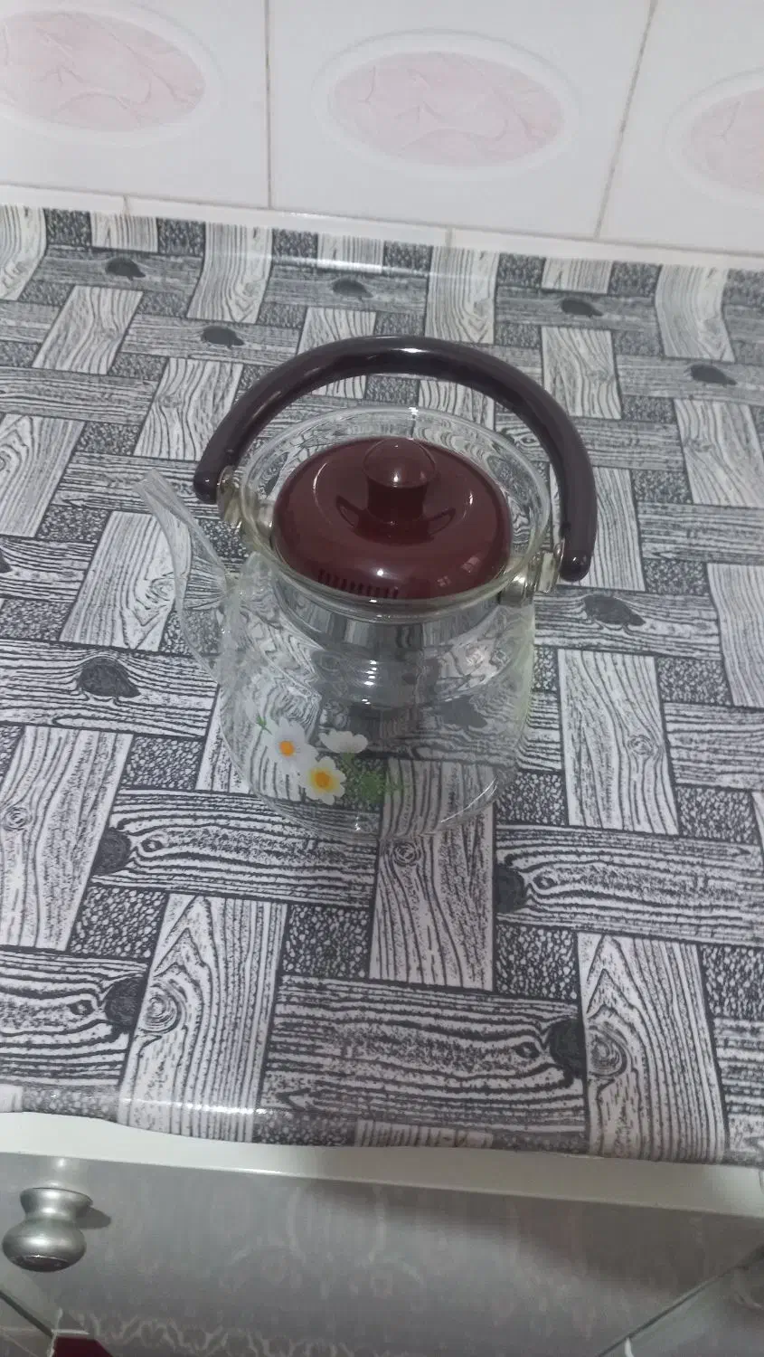 قوری شیشه ی|قوری، کتری، قهوه‌ساز دستی|جوانرود, |دیوار