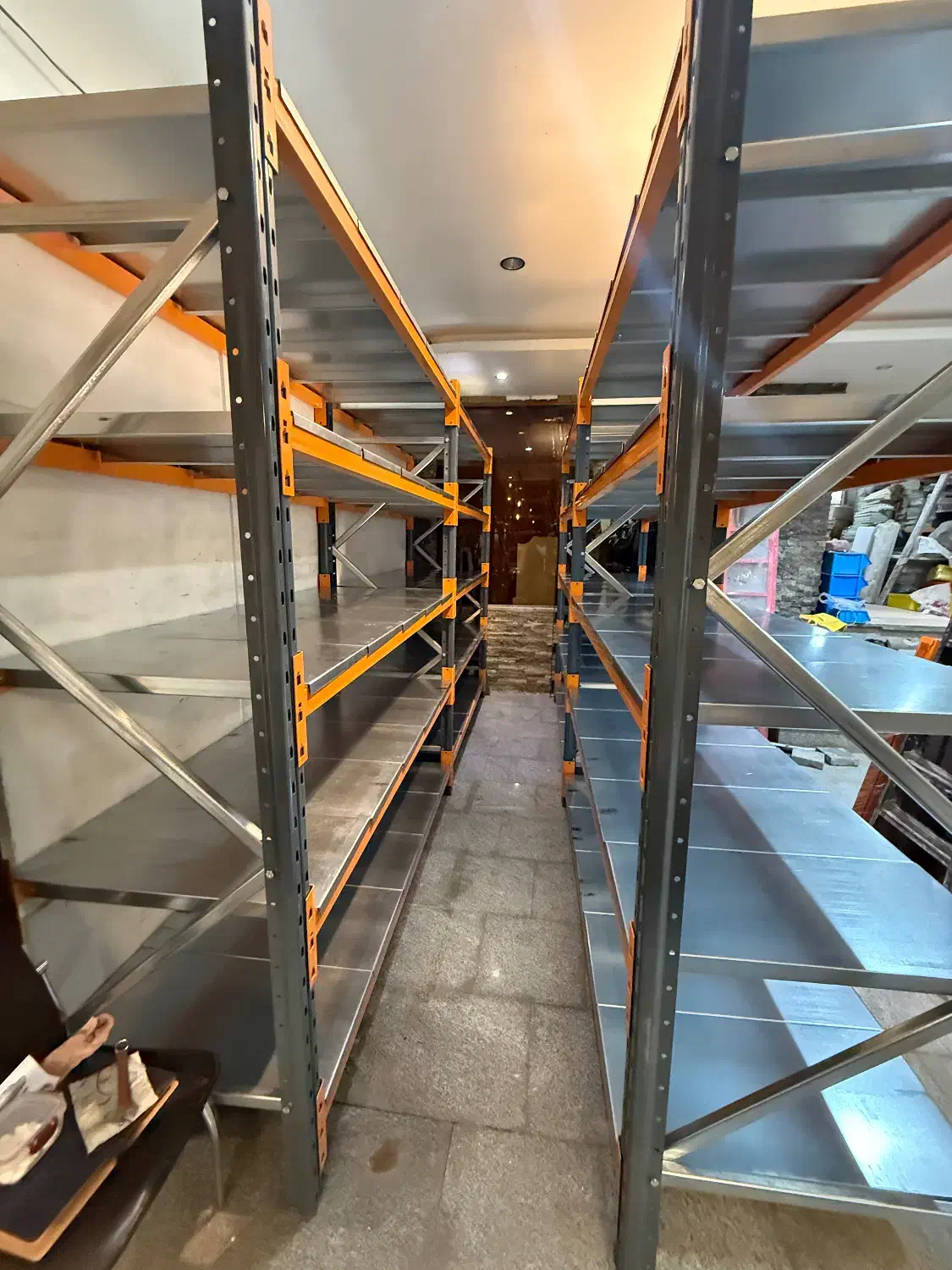 فروش راک صنعتی انبار دست دوم قفسه|فروشگاه و مغازه|مشهد, عامل|دیوار