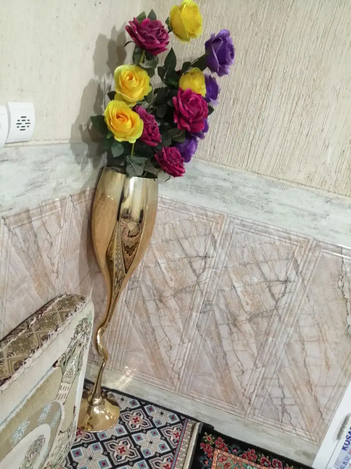 گل گلدان|گل مصنوعی|جوانرود, |دیوار