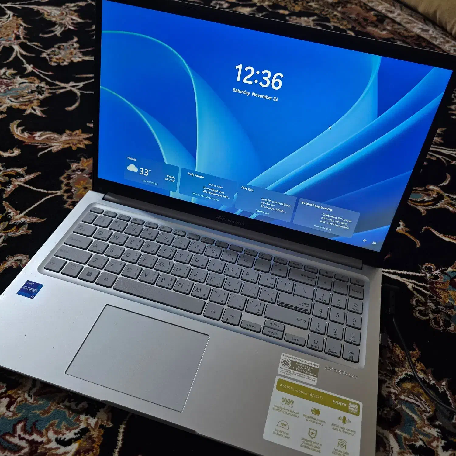 لب تاب ASUS VivoBook X1504VA|رایانه همراه|مشهد, جنت|دیوار