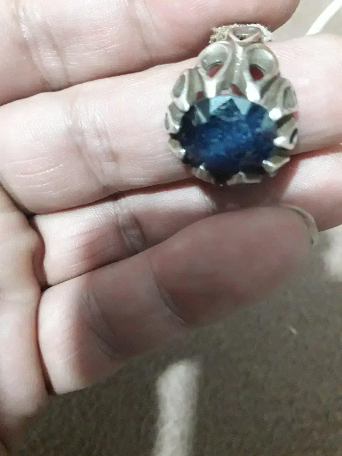 یاقوت کبود افریقا صدرصد طبیعی|جواهرات|رشت, بلوار گیلان|دیوار