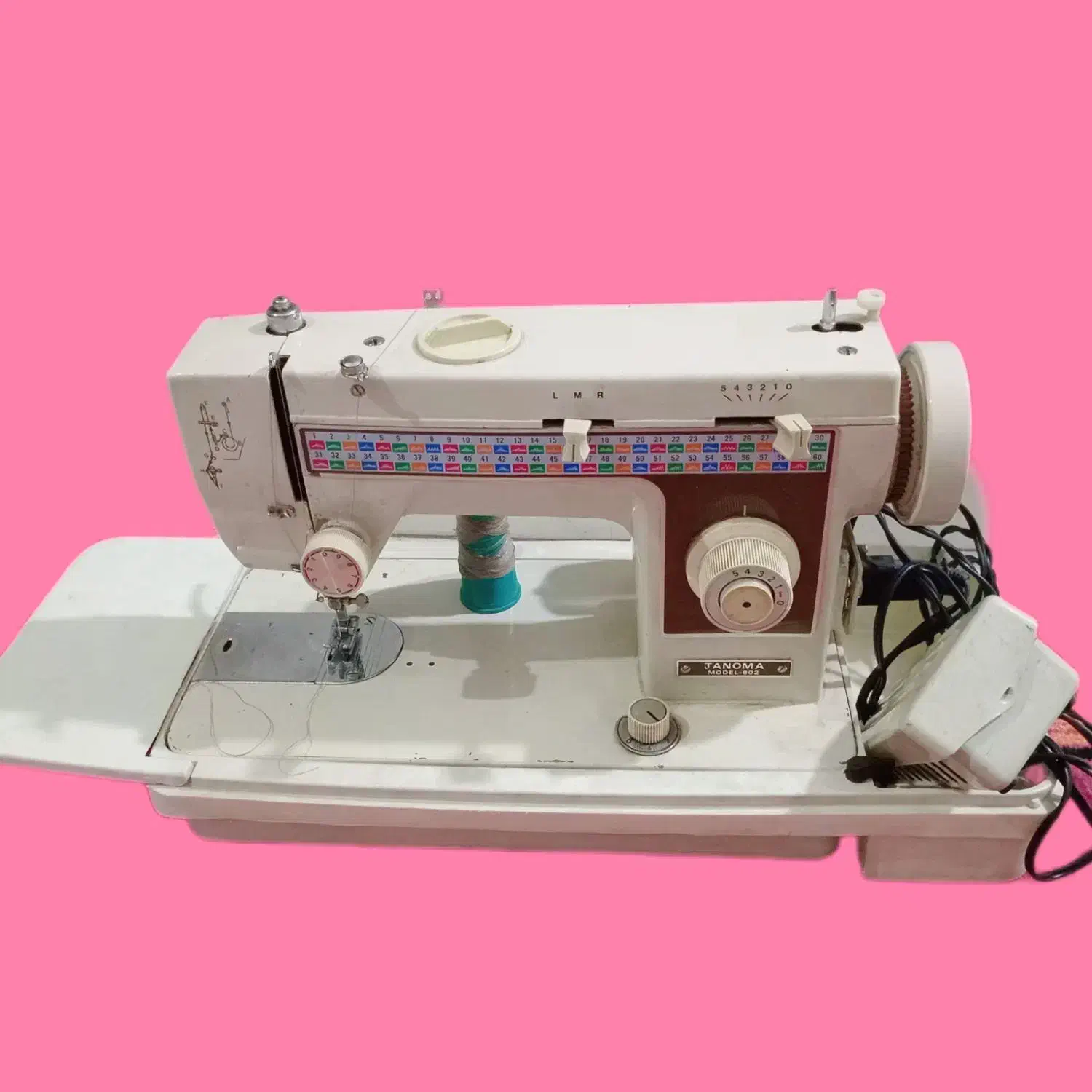 چرخ خیاطی ژانومه 802 سالم|چرخ خیاطی و ریسندگی|تهران, یافت آباد جنوبی|دیوار