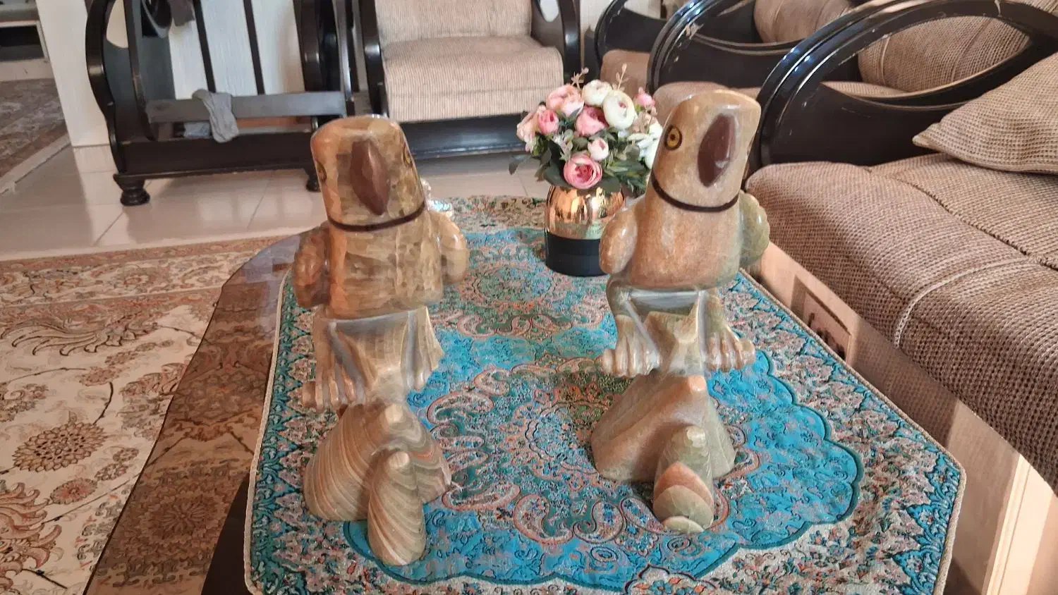 طوطی سنگی تراش|صنایع دستی و سایر لوازم تزئینی|بجنورد, |دیوار