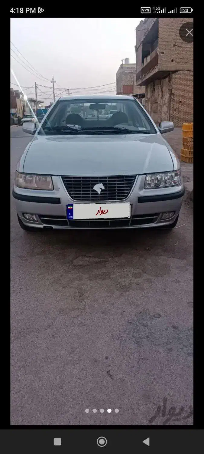 سمند LX ساده، مدل ۱۳۸۵|خودرو سواری و وانت|یزد, |دیوار
