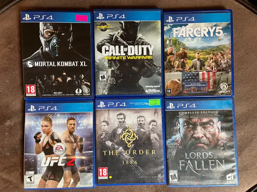 فروش بازی PS4|کنسول، بازی ویدئویی و آنلاین|بندر انزلی, سامانسر|دیوار