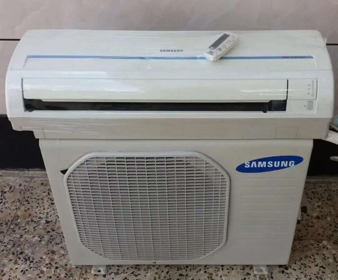 کولر اسپلیت سامسونگ کره ای 24 هزار سالم با ضمانت|کولر گازی و فنکوئل|رشت, رشتیان|دیوار