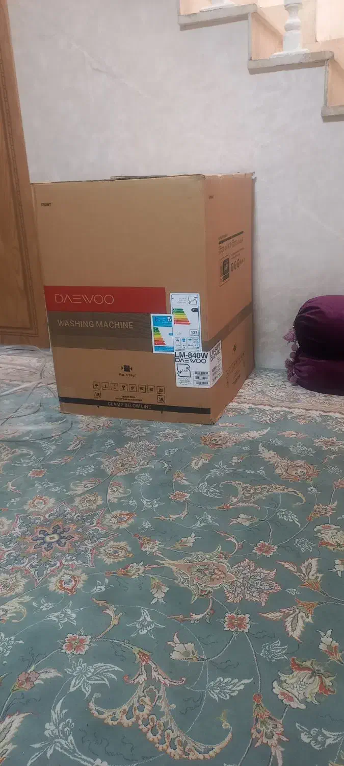 کارتن لباسشویی دوو .   نو|ابزارآلات|مشهد, سرافرازان|دیوار