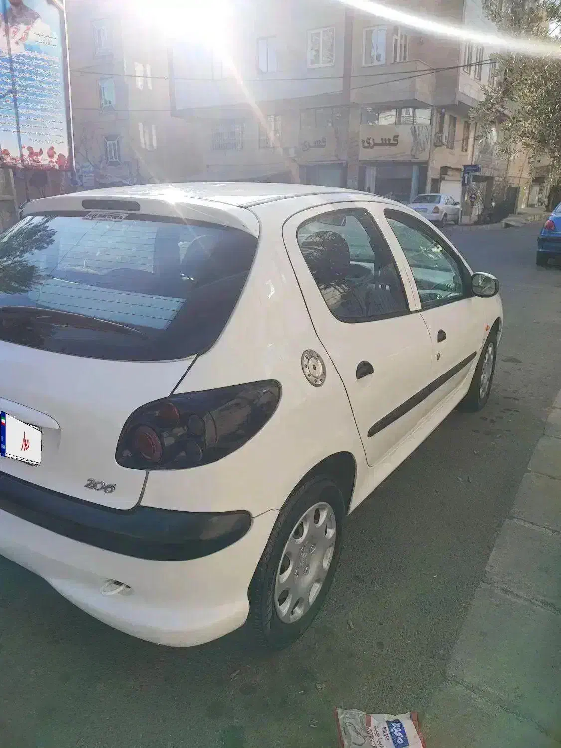 ۲۰۶ تیپ۵ مدل ۹۴ سیمی|خودرو سواری و وانت|مشکین‌دشت, |دیوار