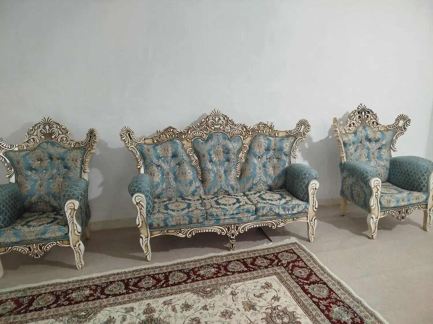 مبل سلطنتی|مبلمان خانگی و میز عسلی|ایلام, |دیوار